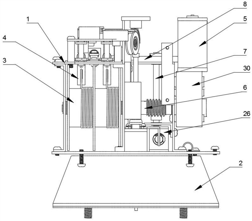 Lamp lifting device