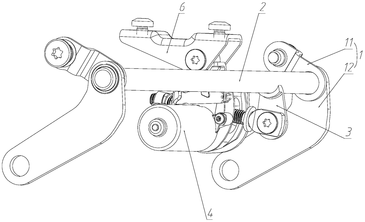 Car seat frame lifting mechanism