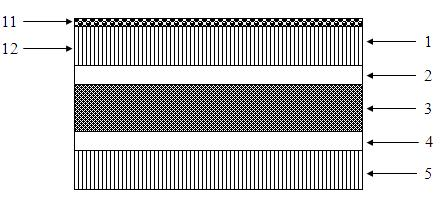 Solar cell backboard with excellent weathering resistance and preparation method thereof