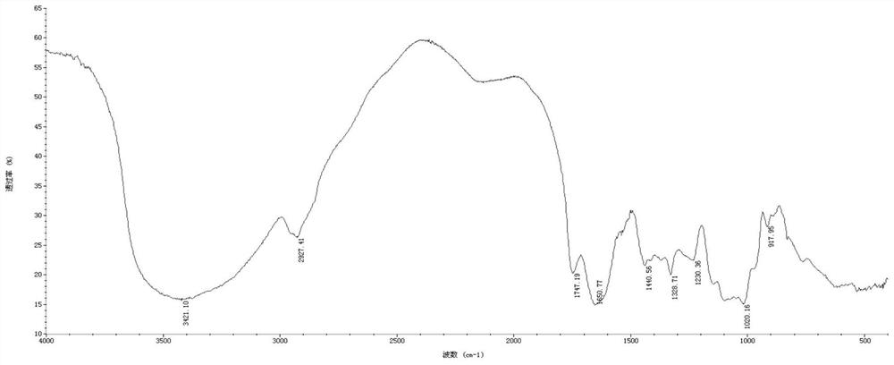 Nymphaea hybrid polysaccharide and preparation method thereof