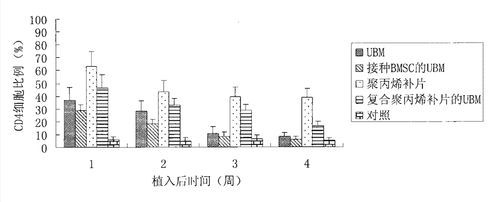 Biological composite patch for female pelvic floor and manufacturing method thereof