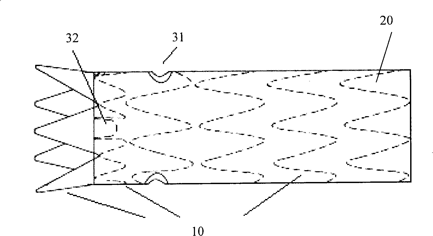Overlay film frame with an opening and bonding method of the overlay film frame