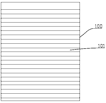 Embossing cloth as well as production technology and production equipment thereof