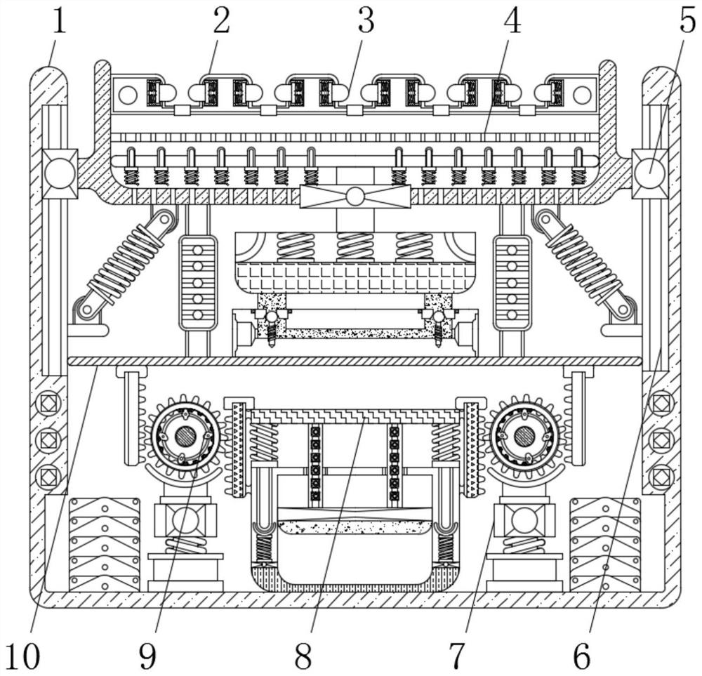 Independent erected culture device for plant seedling culture