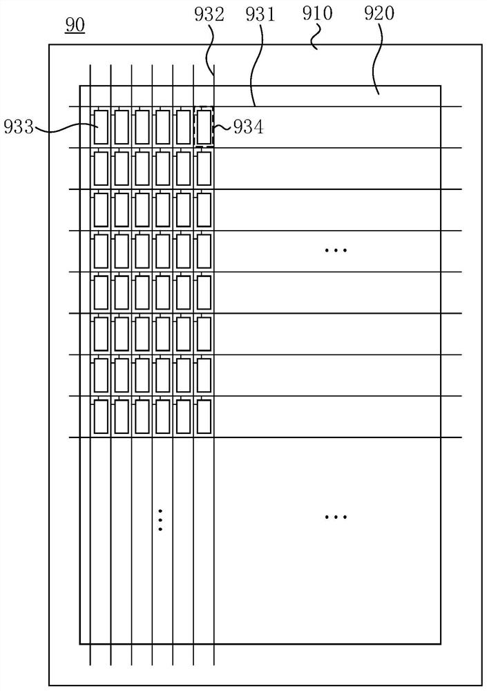 Display panel driving method, display driving device and electronic device