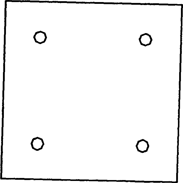 Capillary column testing optical system calibration method and special device