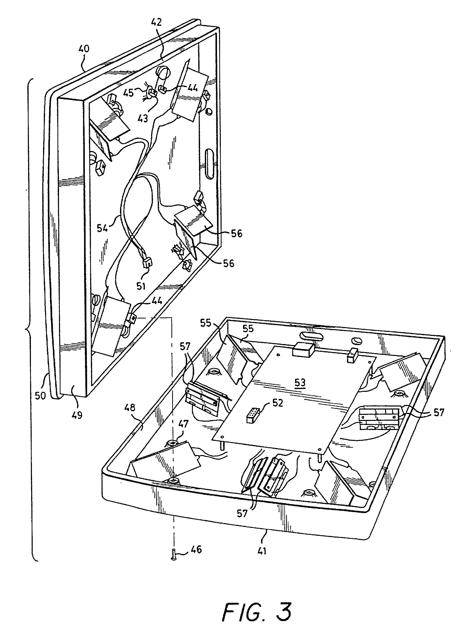 Method of and apparatus for the elimination of the effects of inertial interference in force measurement systems, including touch-input computer and related displays employing touch force location measurement techniques
