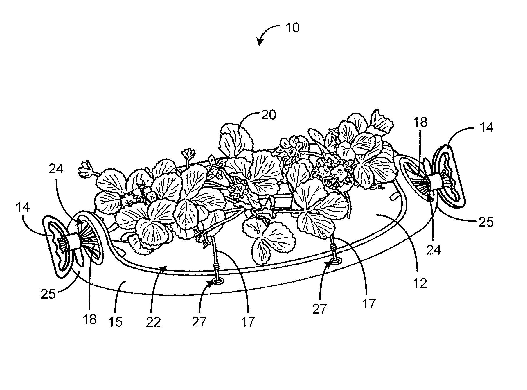 Portable planting system and method