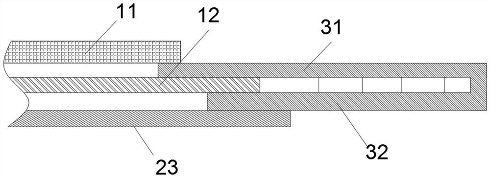 One-piece type paper diaper production process