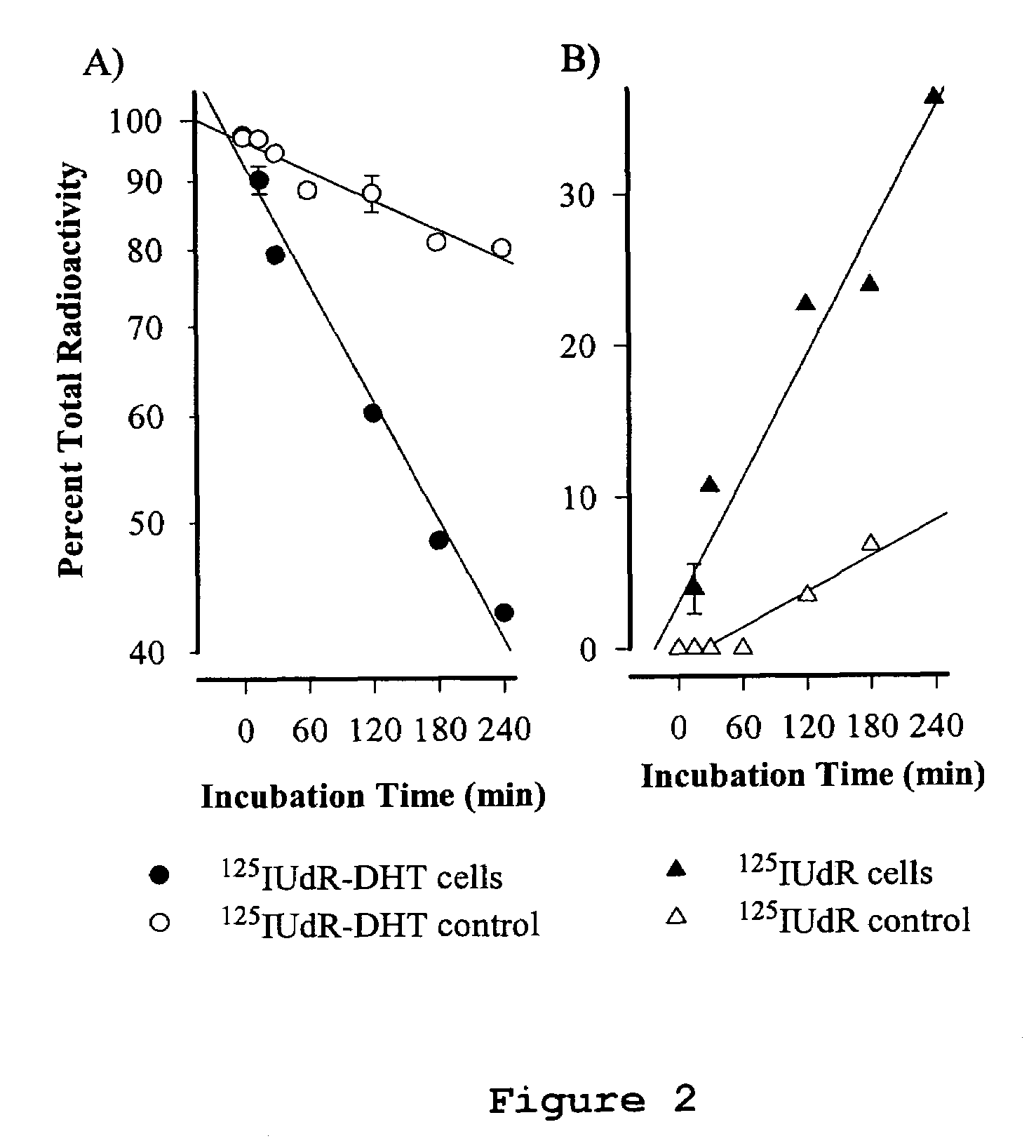 Cancer specific radiolabeled conjugates regulated by the cell cycle for the treatment and diagnosis of cancer