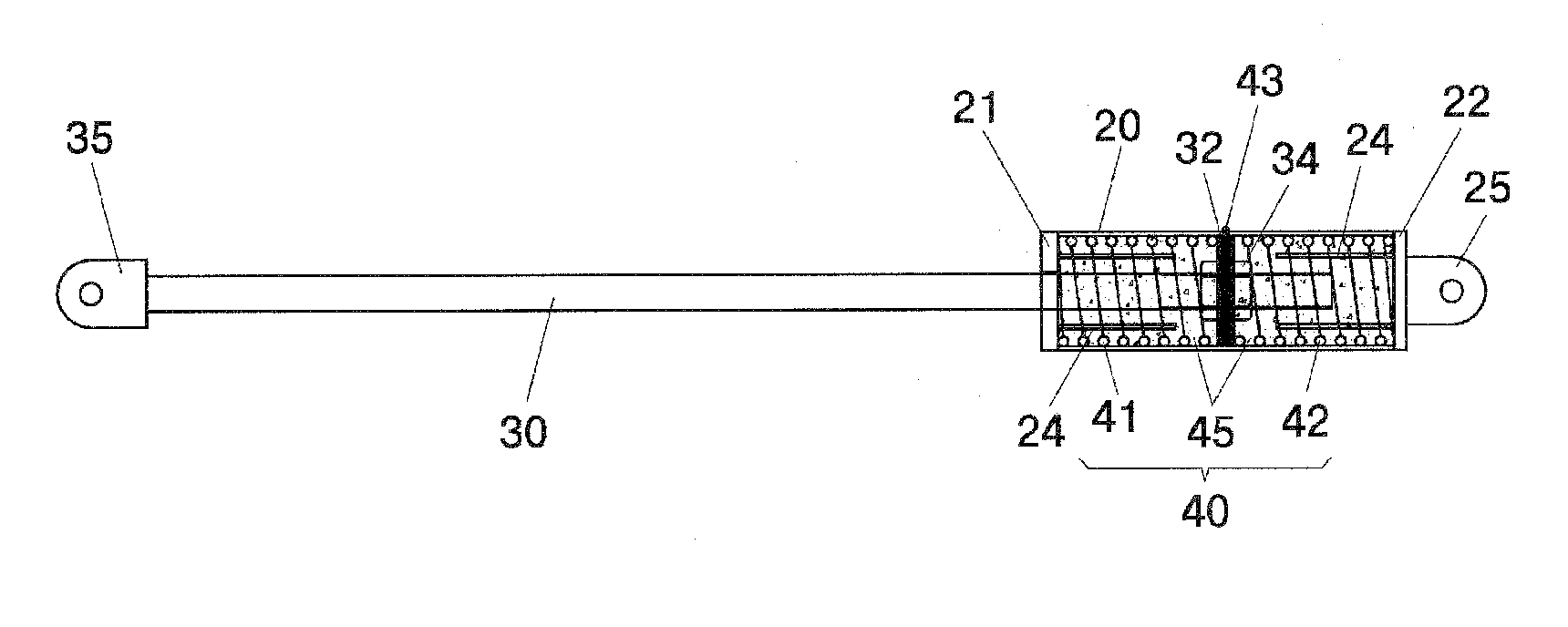 Damping device for building seismic reinforcement