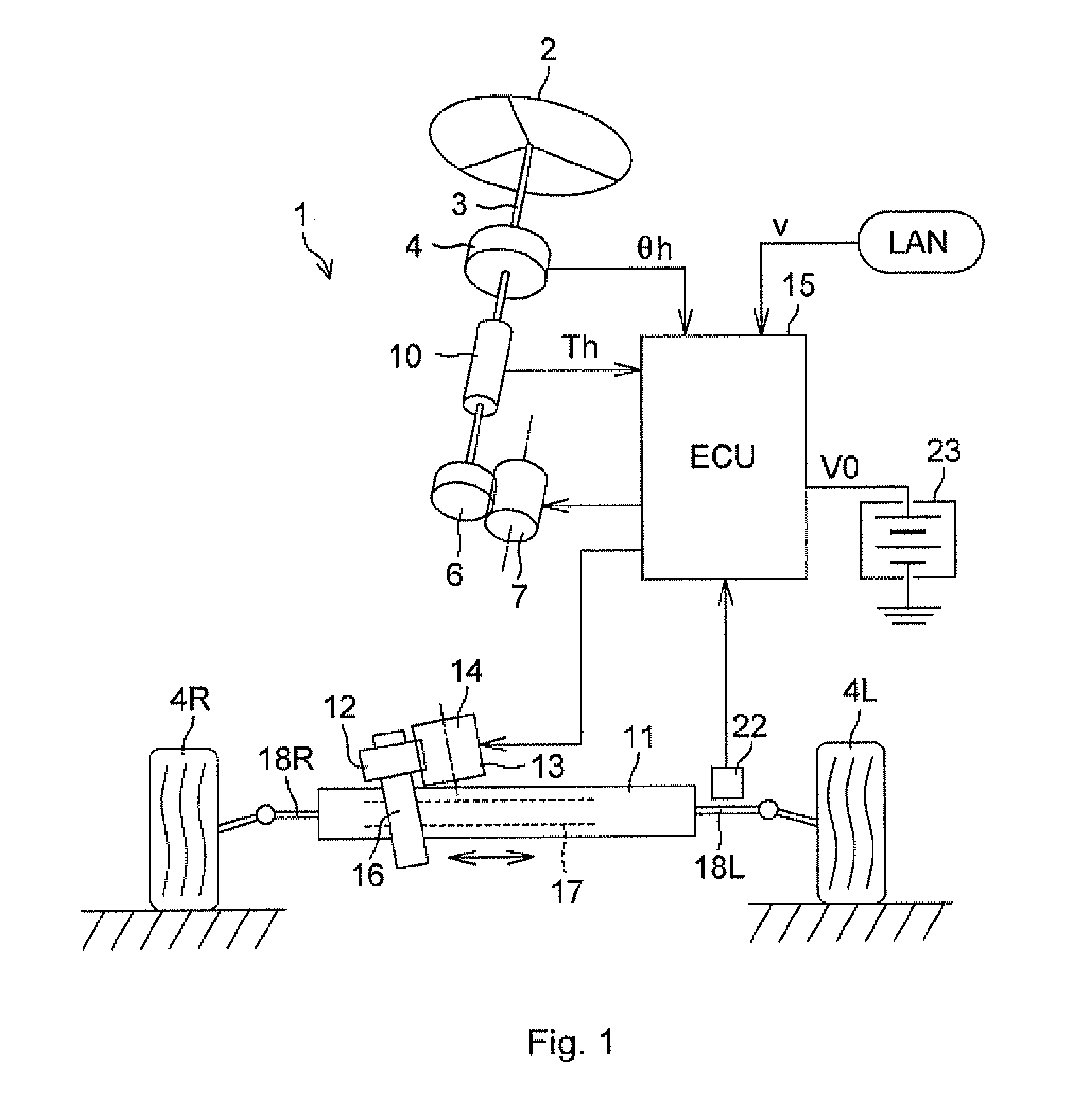 Vehicle steering system