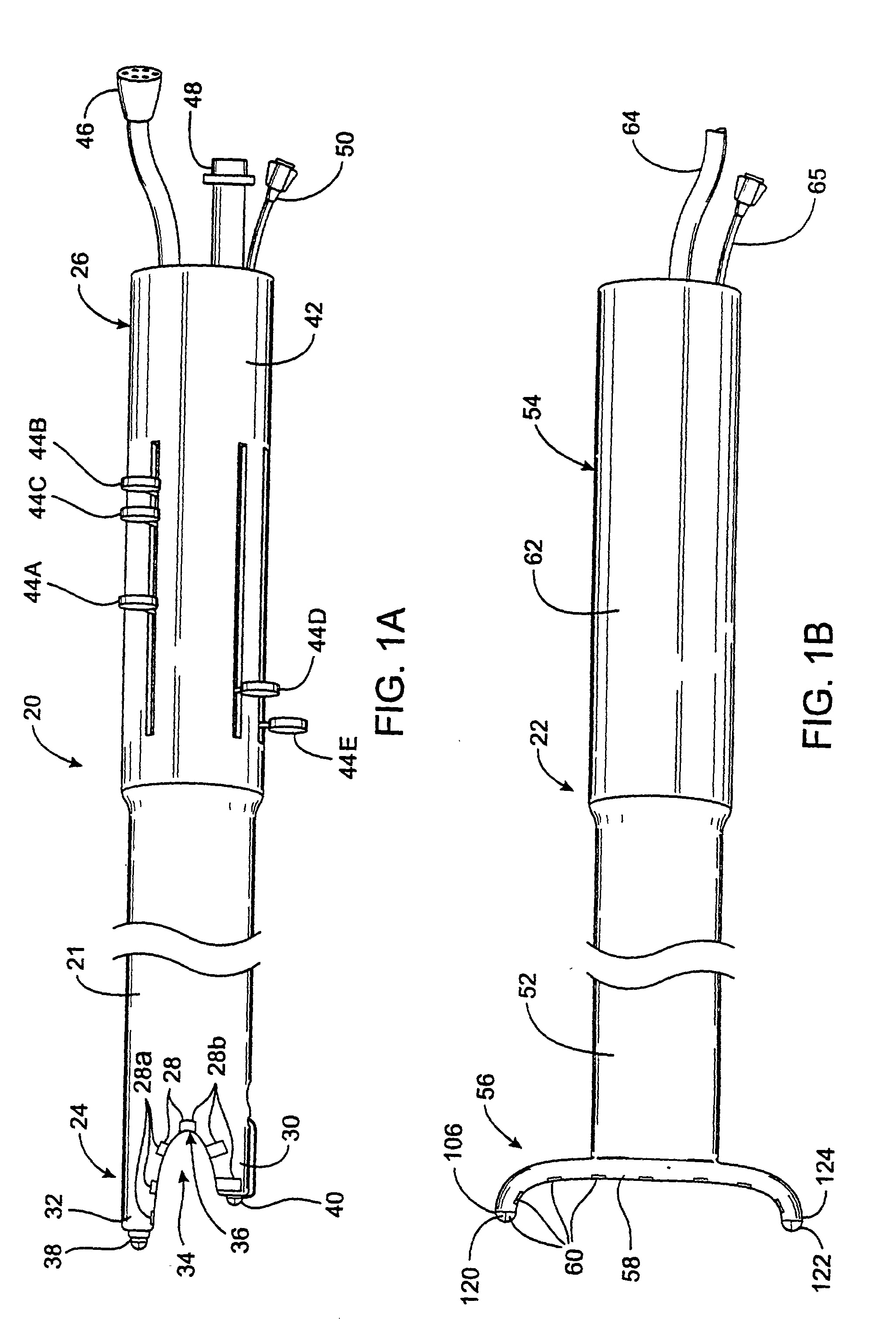 Device and method for forming a lesion