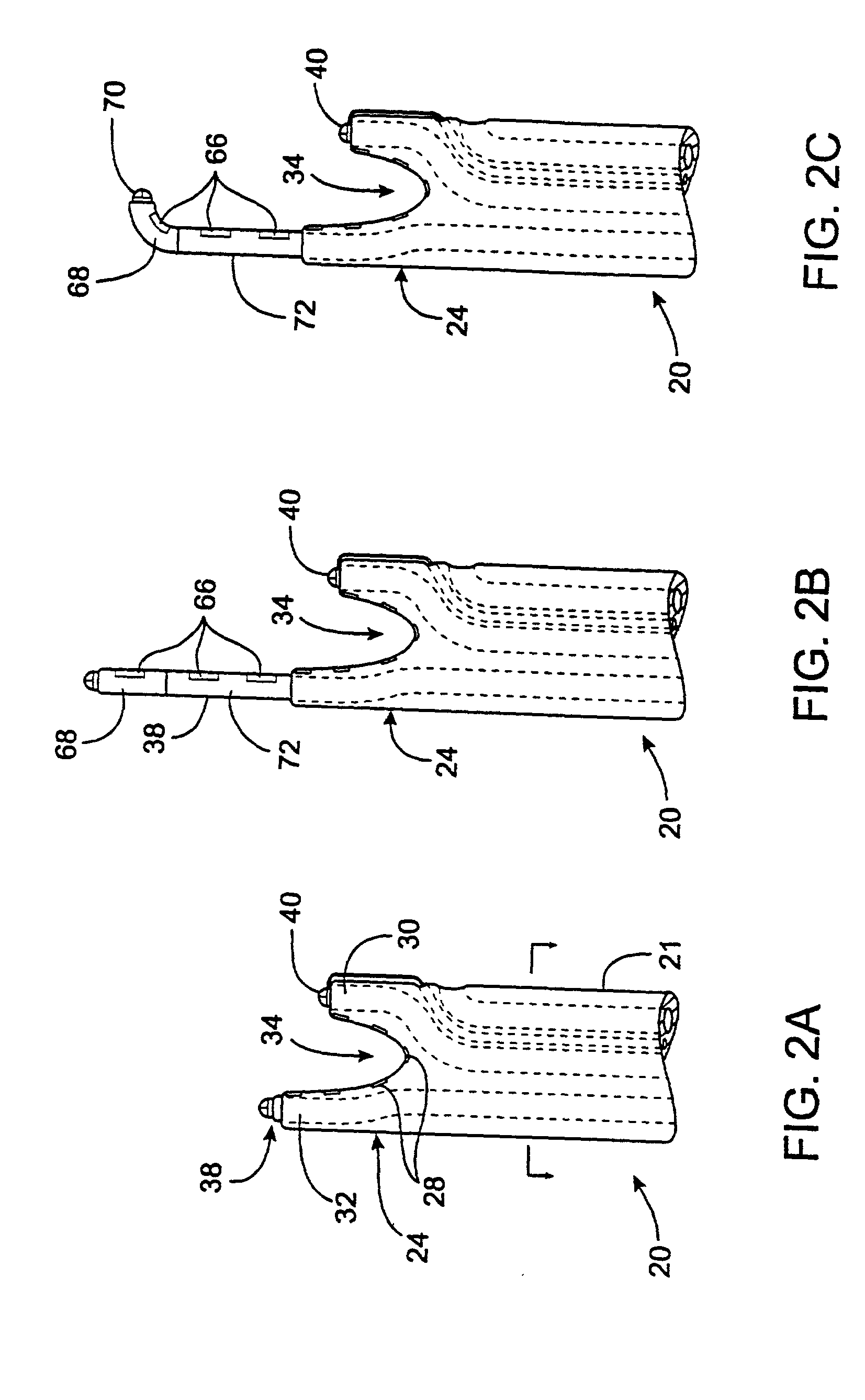 Device and method for forming a lesion