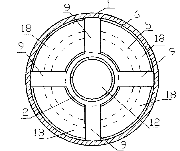 Single outstretch pole magneto-rheological damper with annular piston