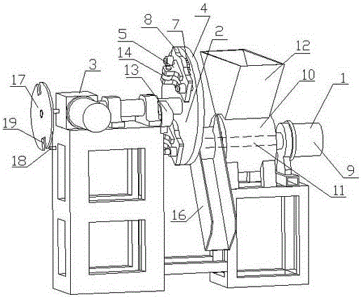 Forming machine for strip-type materials