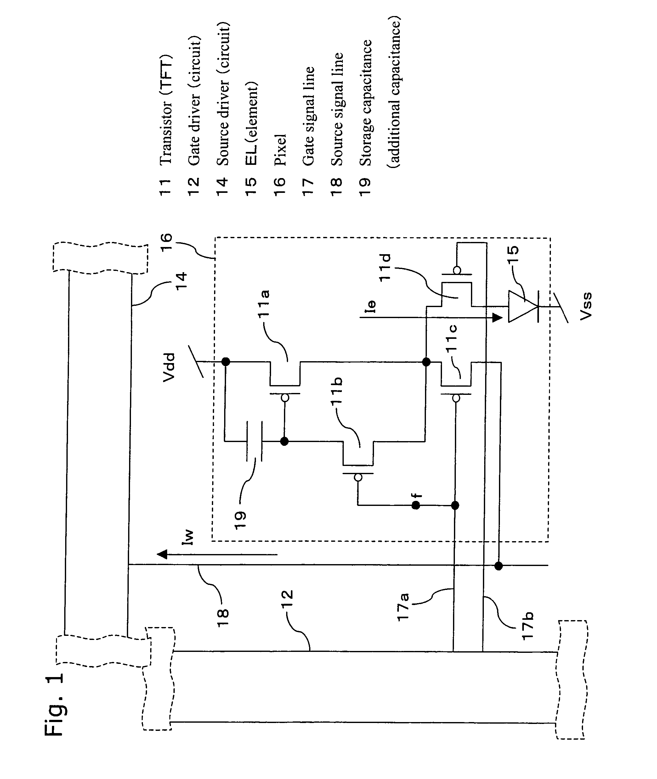 EL display apparatus and drive method of EL display apparatus