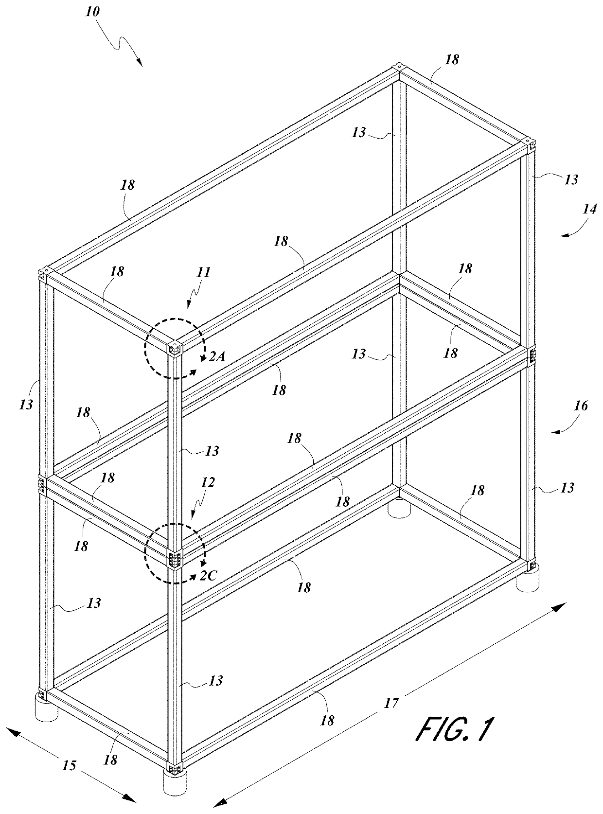 Cube coupling joint