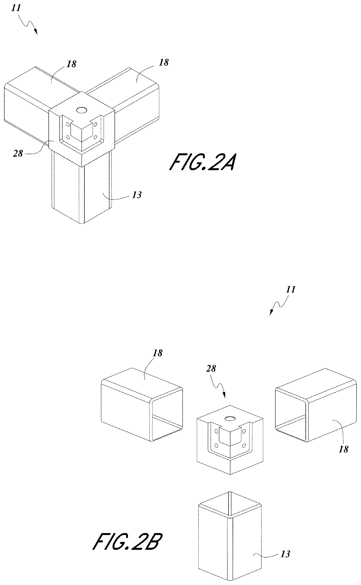 Cube coupling joint