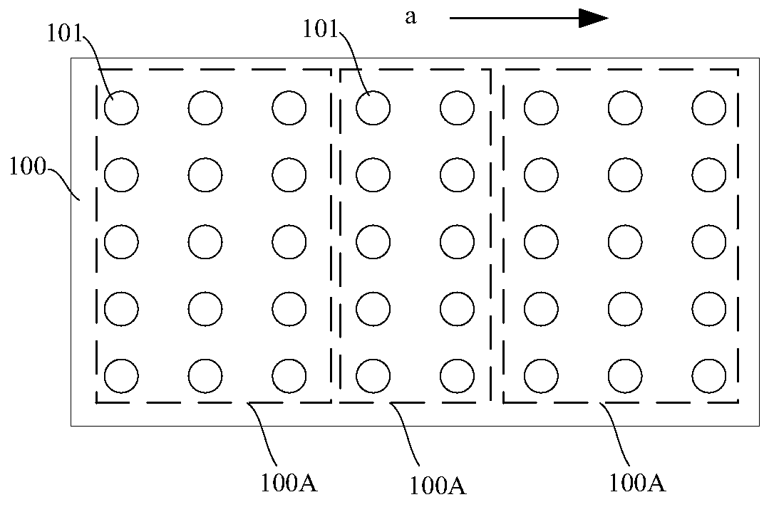 Display substrate, display panel and display device for curved liquid crystal display