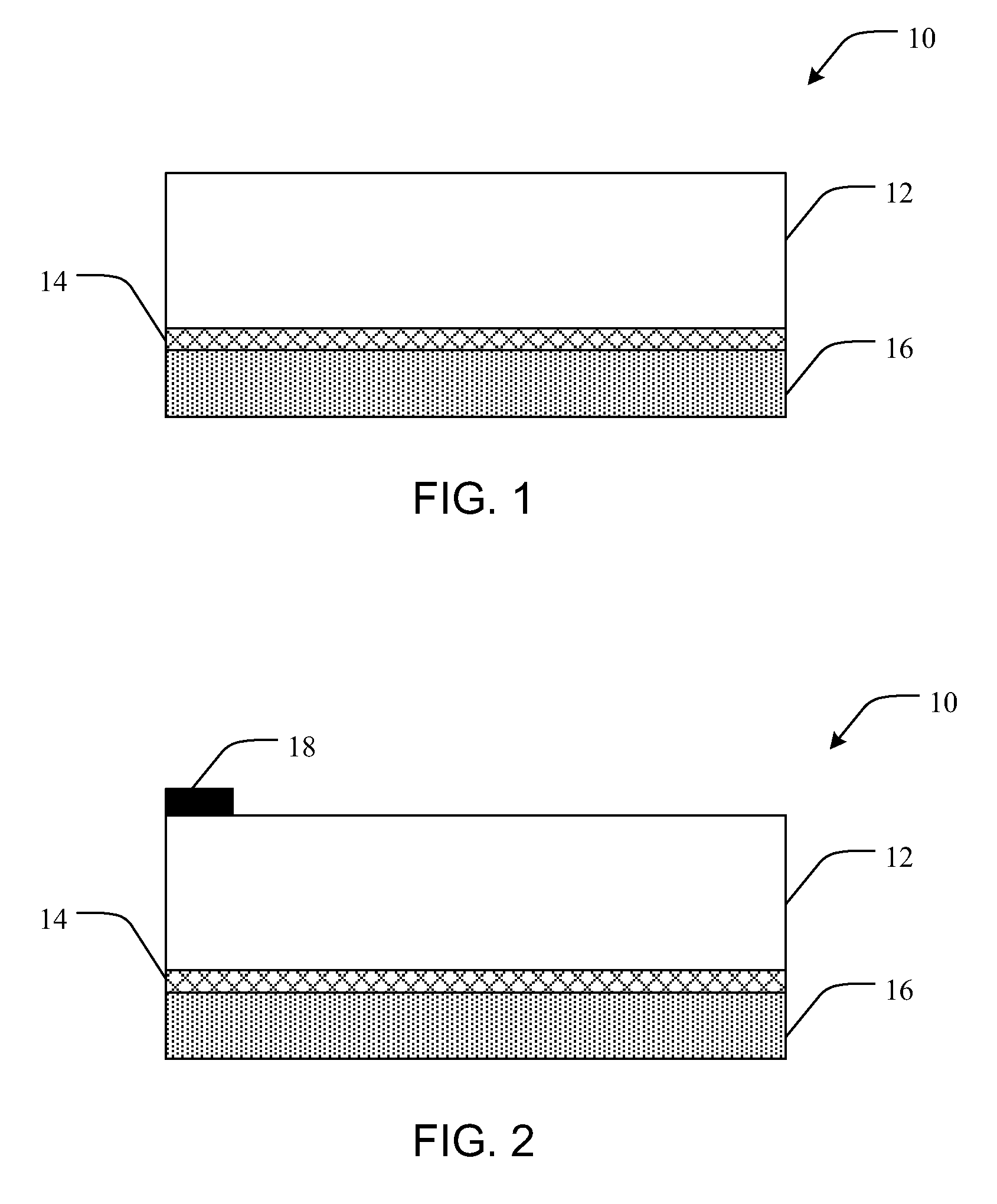 Stress regulated semiconductor devices and associated methods