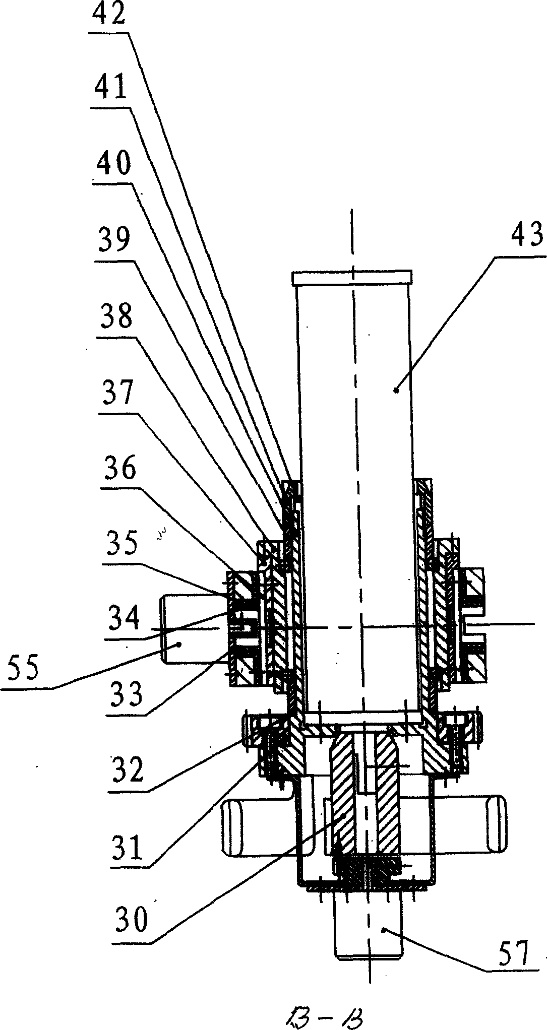 Main operation hand with clamping force sensation