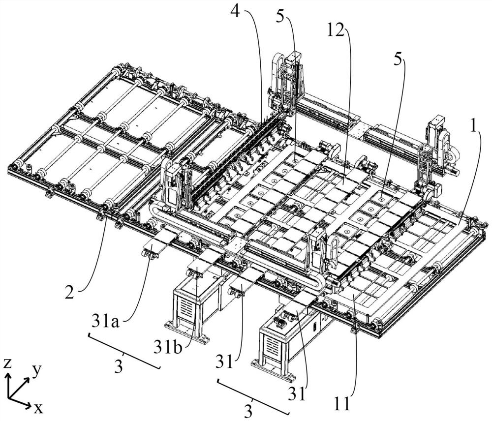 Distributing device of solar cells