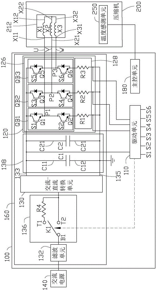 Refrigeration equipment and heating control circuit and heating control method of compressor thereof