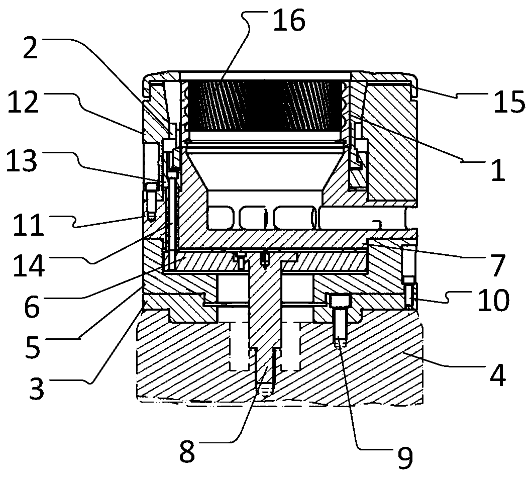 Skiving machine expansion sleeve type clamp