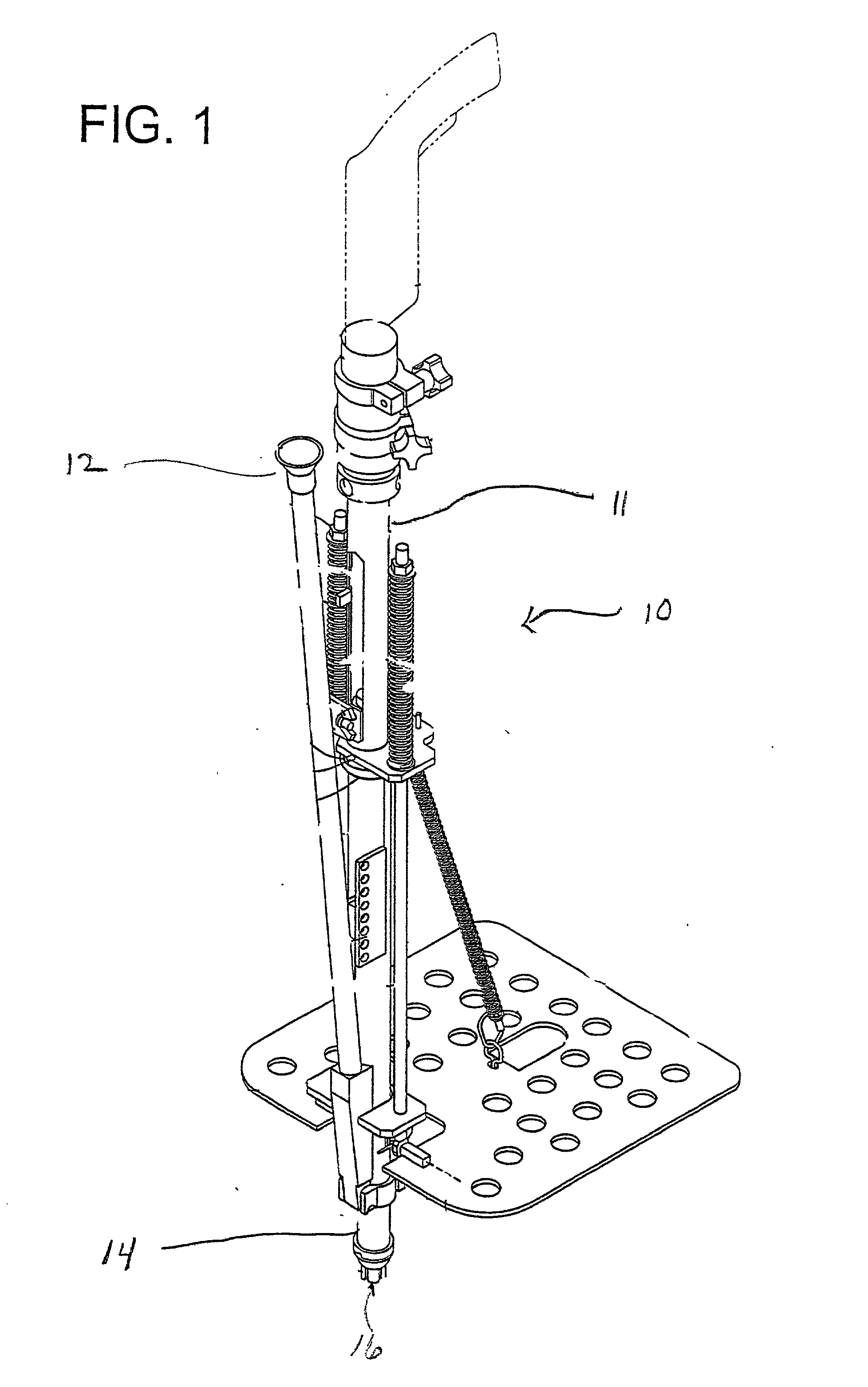 Adjustable-length end piece for a fastener drive tool