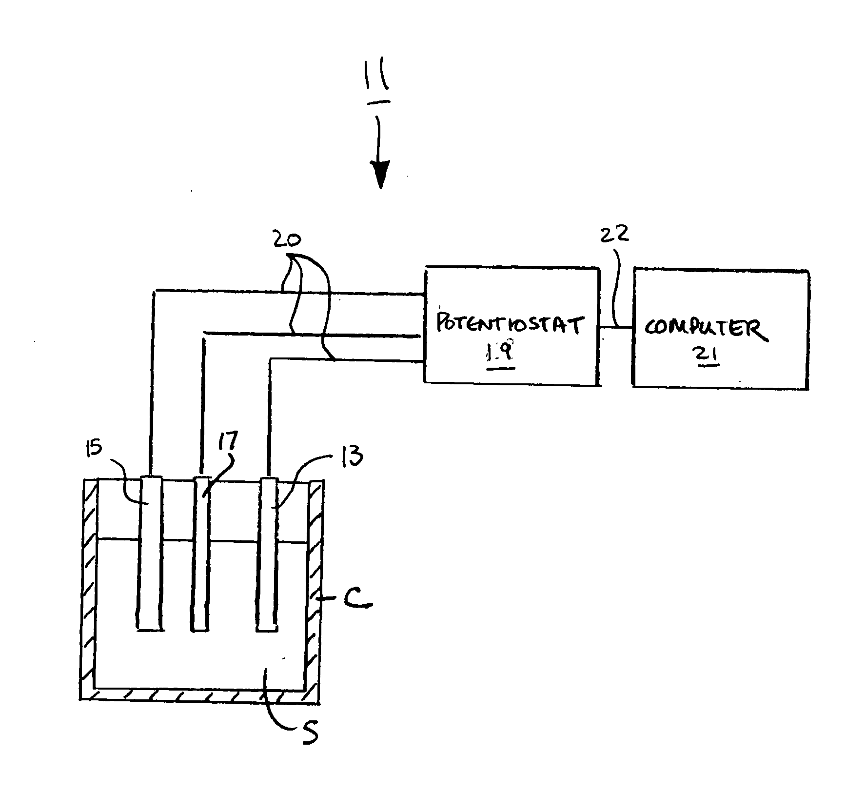 Method for detecting individual oxidant species and halide anions in a sample using differential pulse non-stripping voltammetry