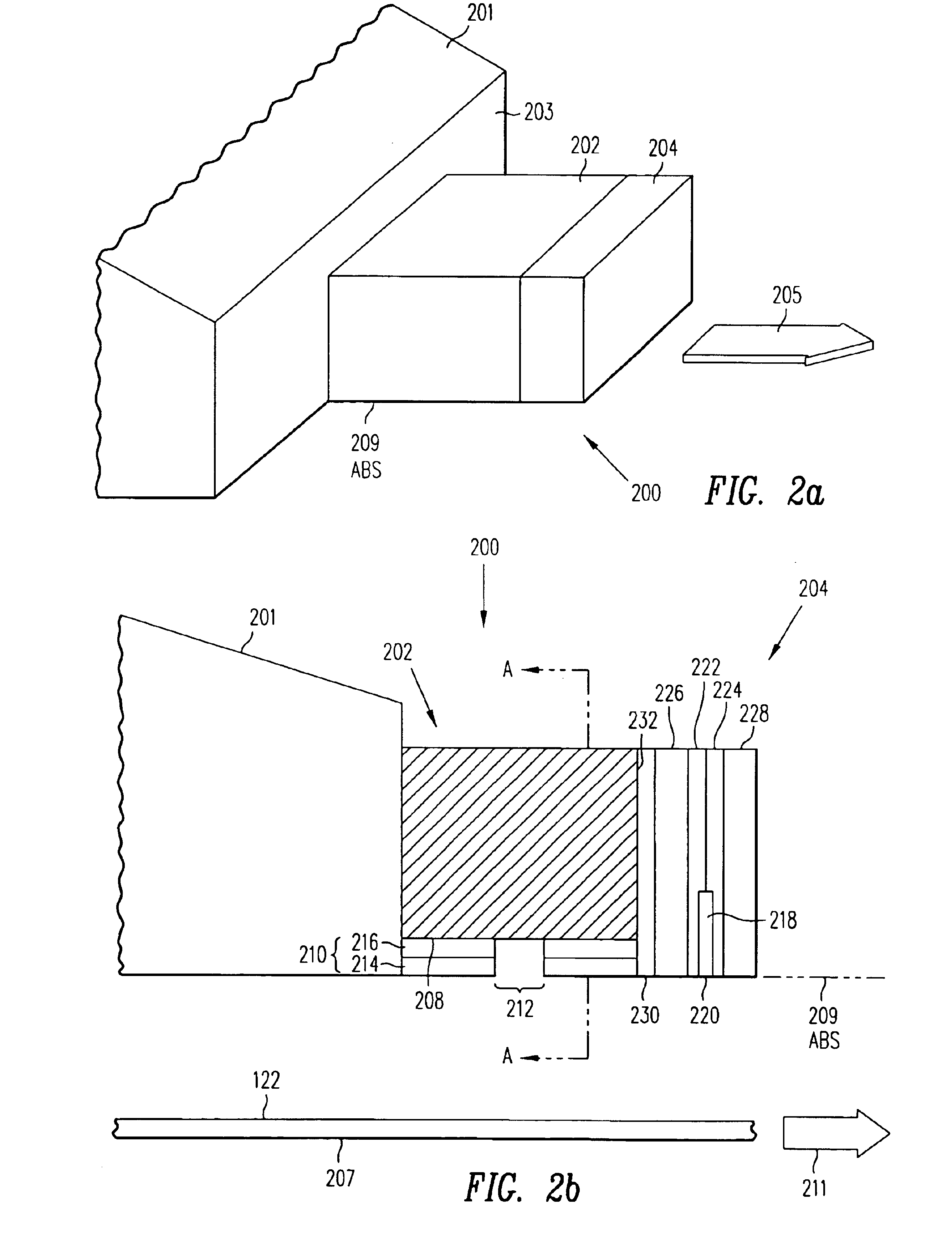 Thermally assisted magnetic recording system and method of writing using magnetic and thermal gradients