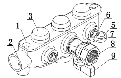 Ship wastewater discharger