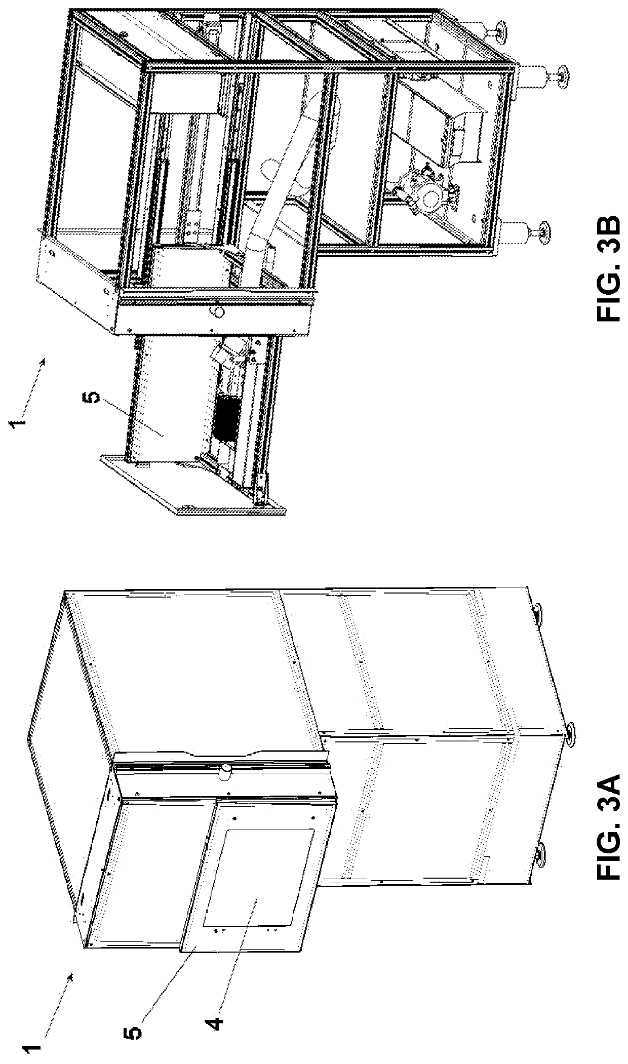 Cleaning station for cleaning the spraying guns in a spray booth, and method