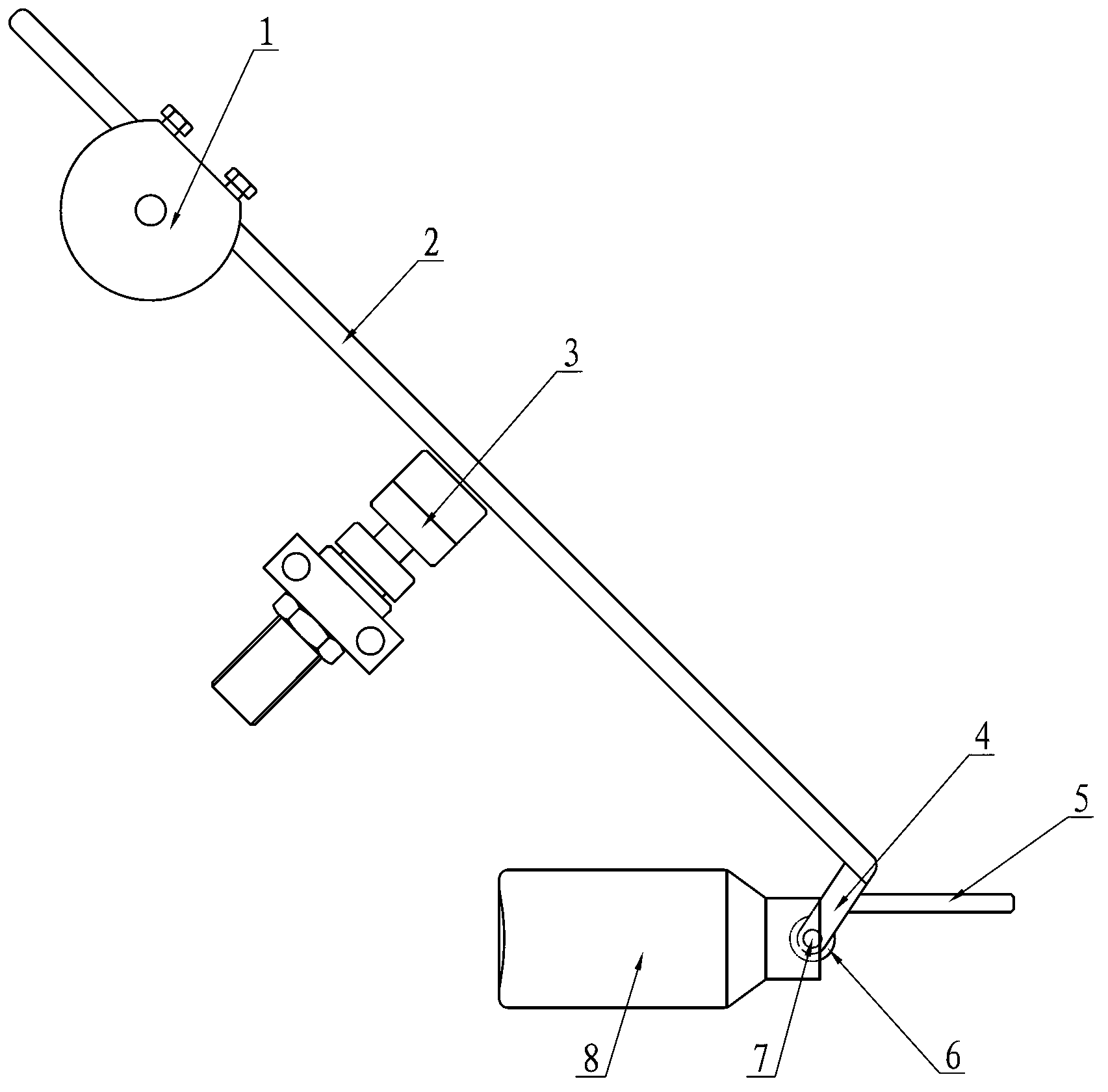 Bottle turning mechanism of filling machine