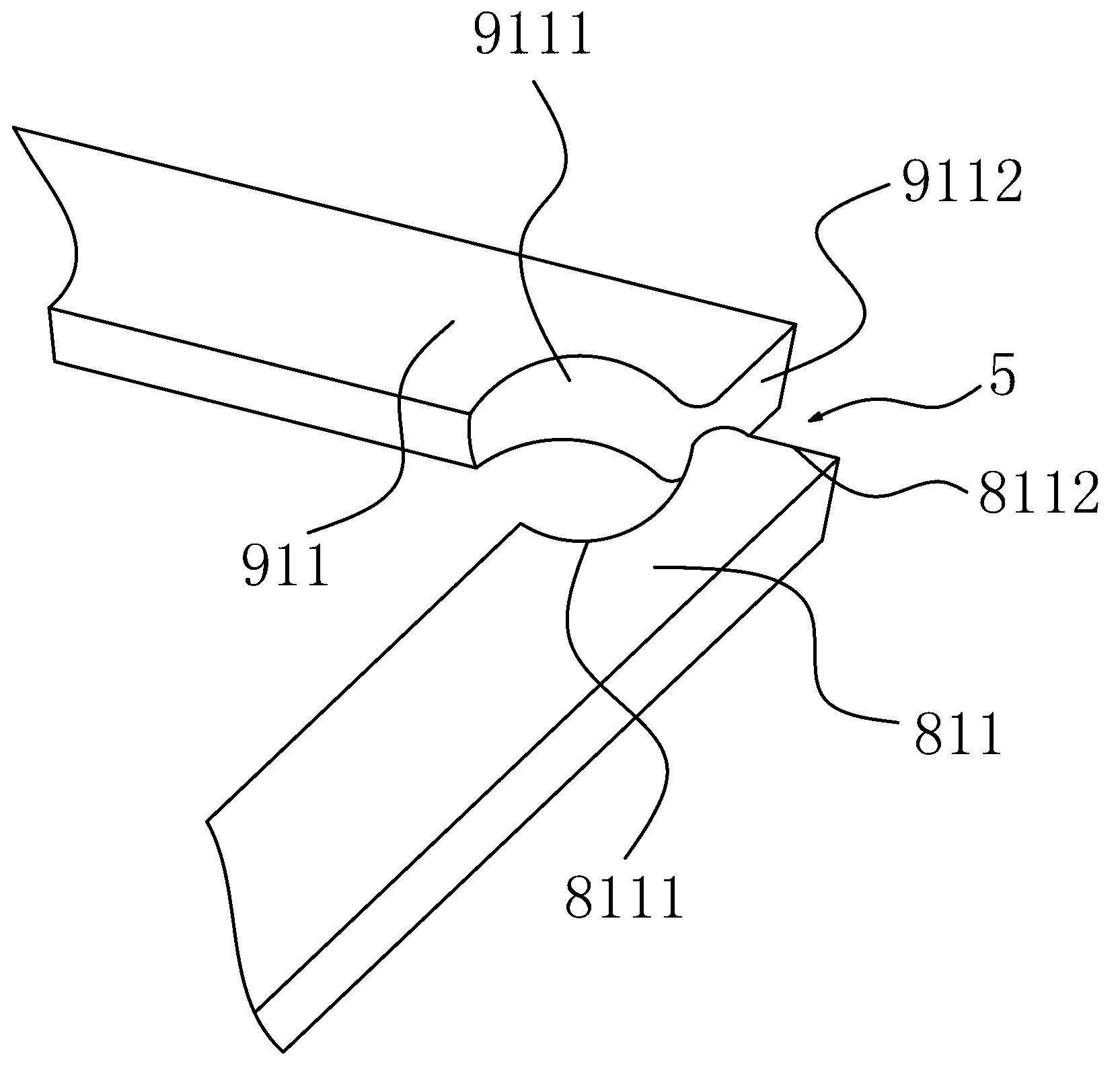 Feeding device for fasteners
