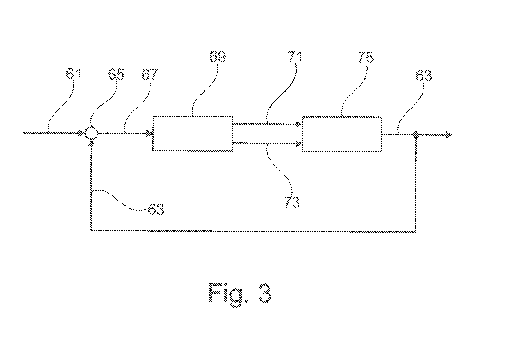 Cooling device for a condenser of a system for a thermodynamic cycle, system for a thermodynamic cycle, arrangement with an internal combustion engine and a system, vehicle, and a method for carrying out a thermodynamic cycle