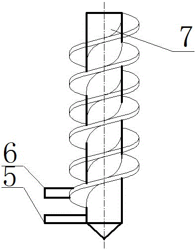 A variable-diameter fully threaded pile and its construction method