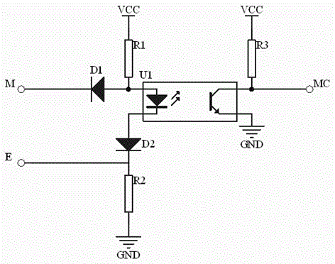 A pulse signal acquisition circuit