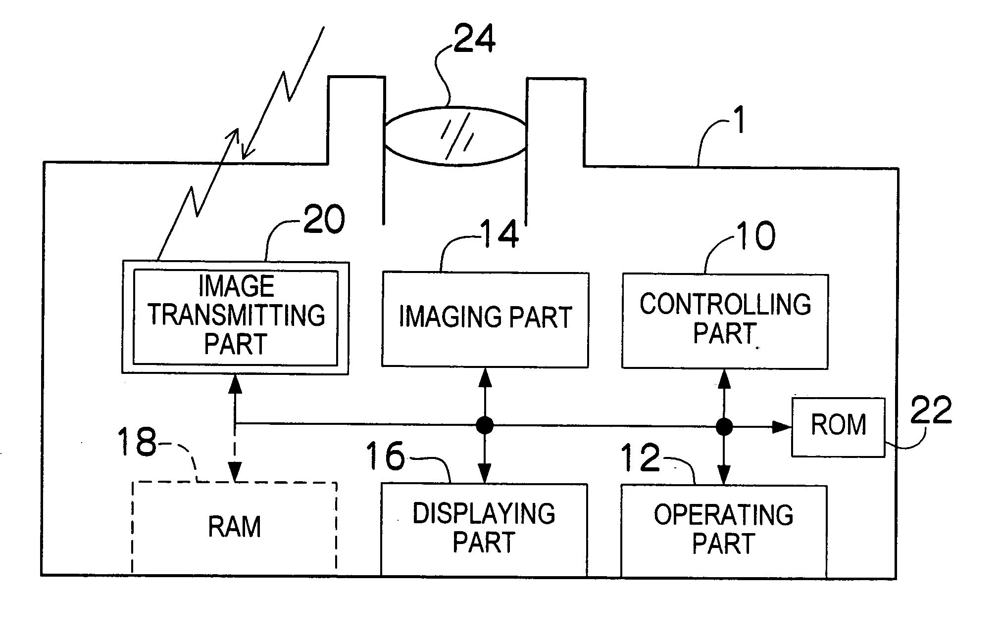 Photo service system and digital camera