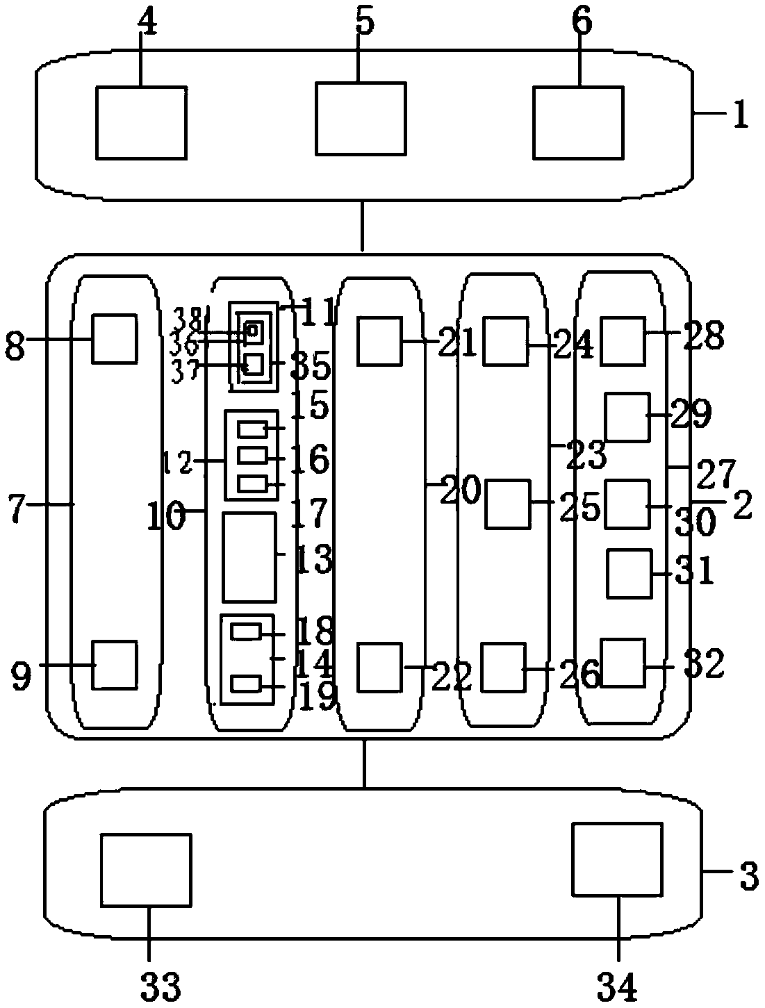 Non-suspended infusion control system and infusion method thereof
