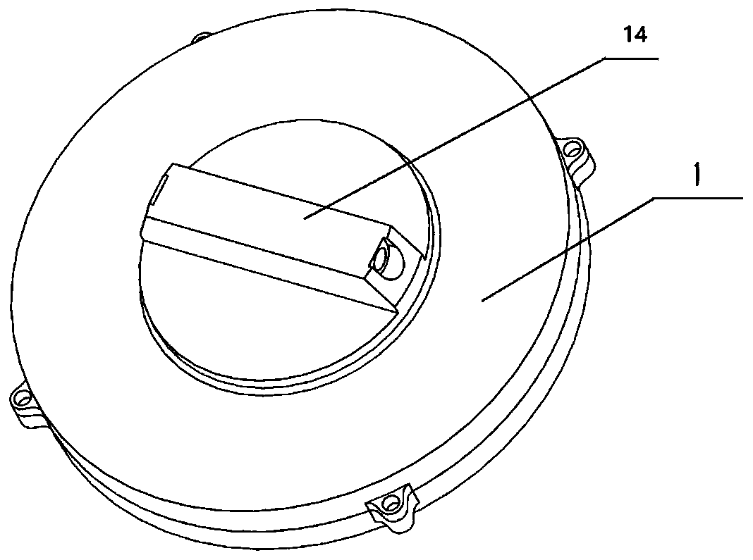 Eccentric connecting rod type radial variable plunger pump