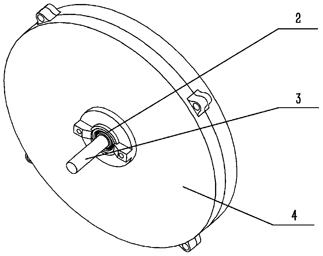 Eccentric connecting rod type radial variable plunger pump