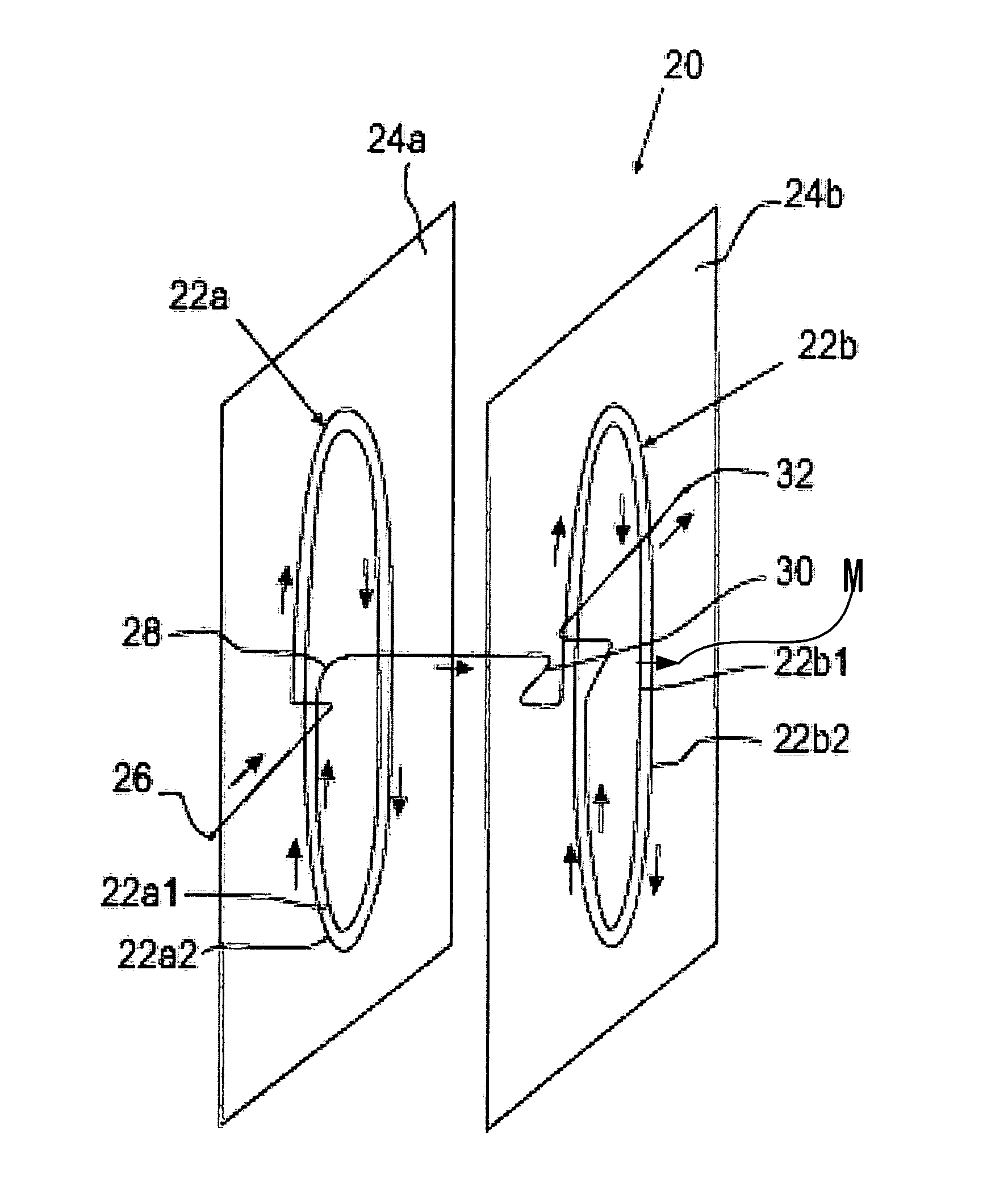 RF antenna assembly for treatment of inner surfaces of tubes with inductively coupled plasma