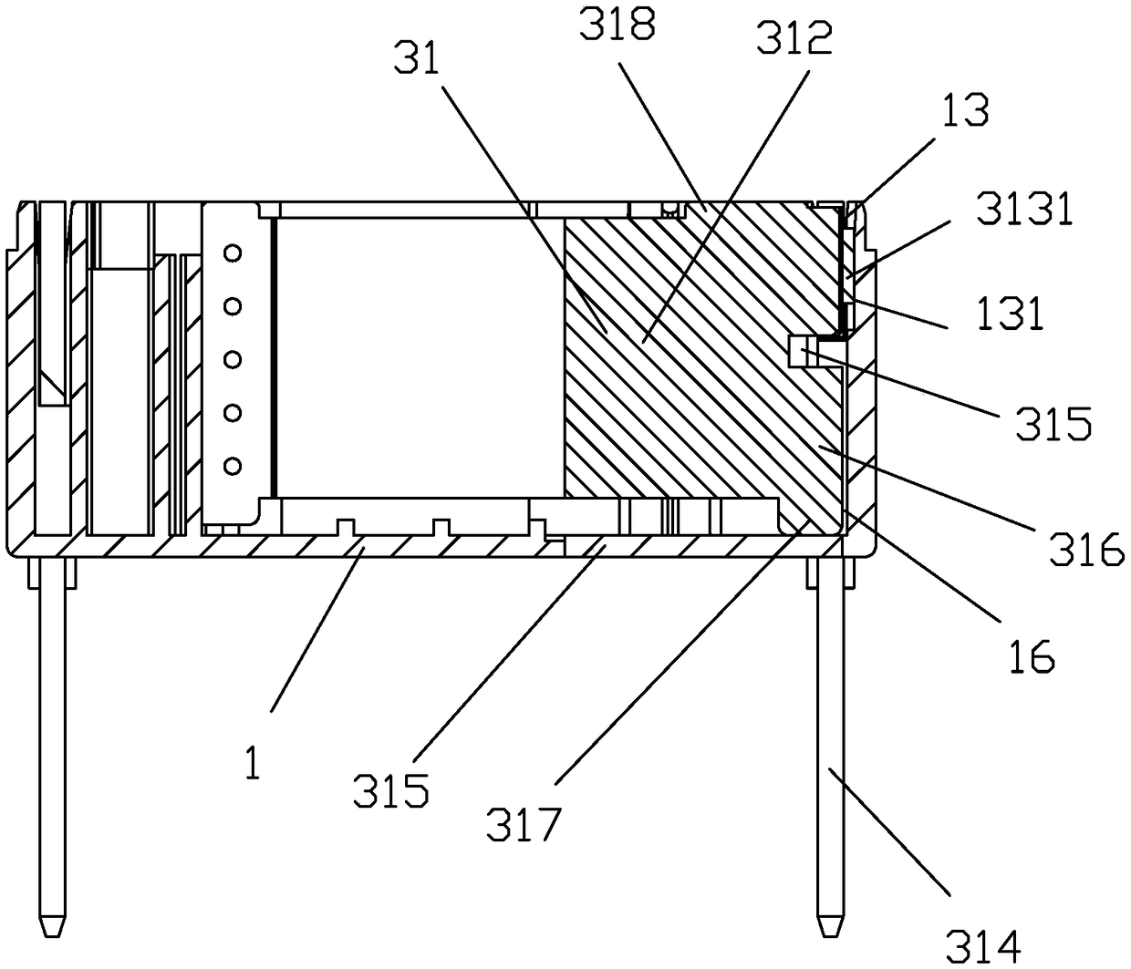 Electromagnetic relay with anti-short circuit function