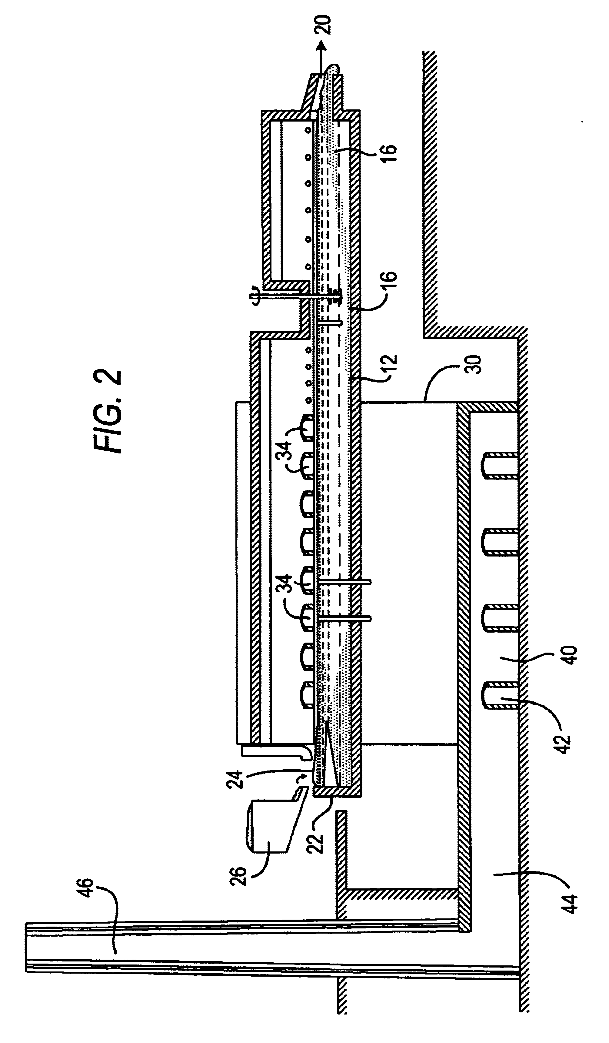 Control system for controlling the feeding and burning of a pulverized fuel in a glass melting furnace