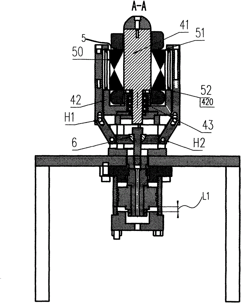 Dynamic simulation test method for small power compressor motor stator iron core verticality