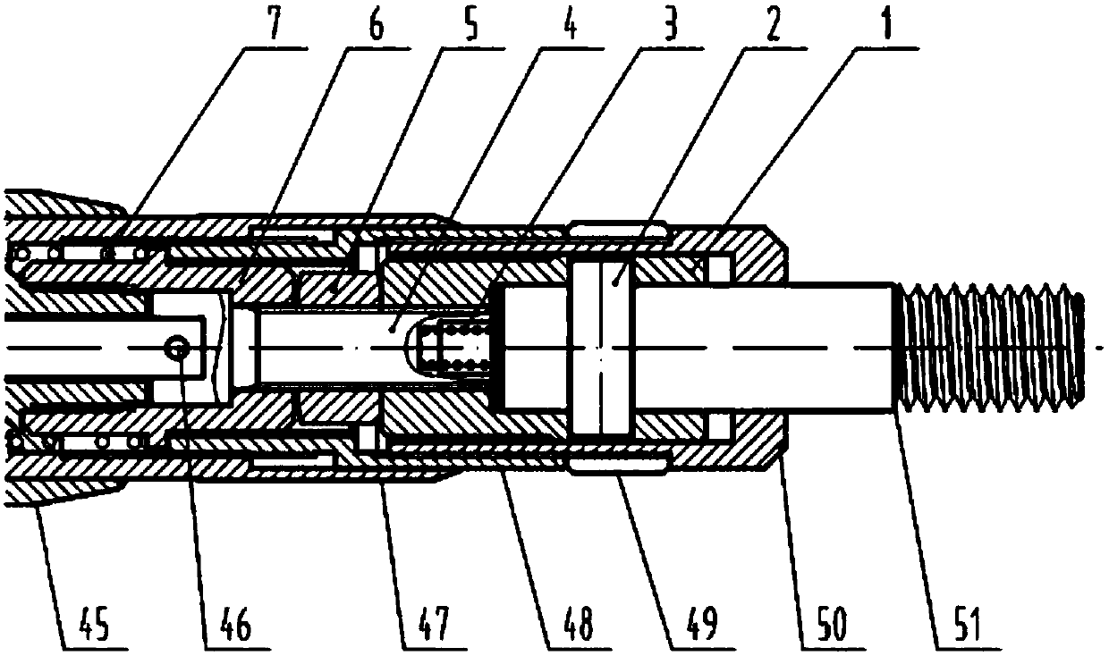 Electric rivet nut tool