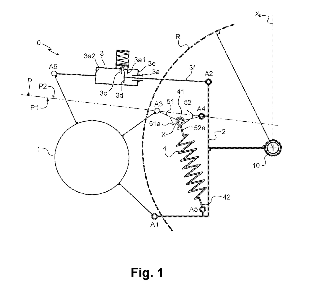 Lockable wheel actuator disengagement system on an aircraft landing gear