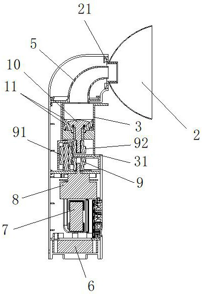 Portable rock-salt-powdered aerosol treatment instrument